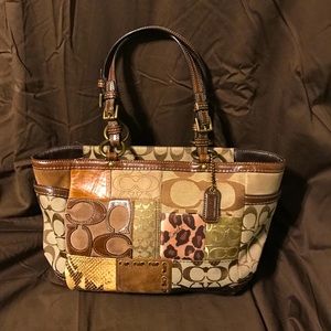 Coach Patchwork Bucket Bag